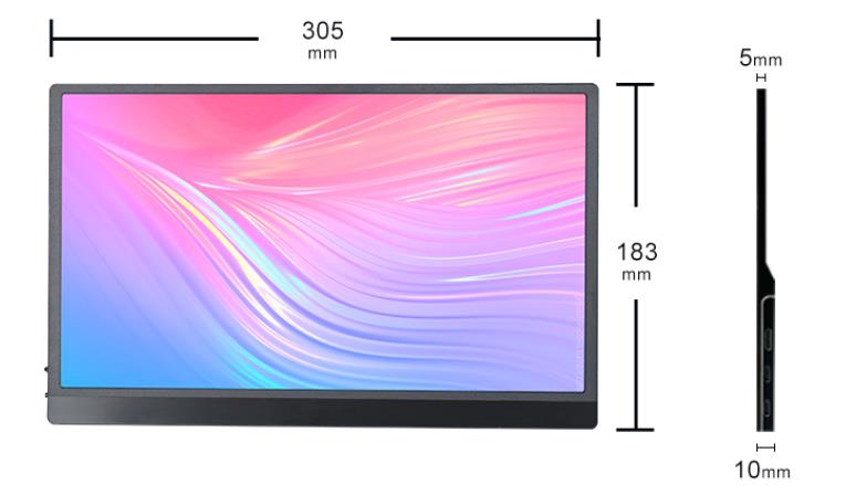 monitor mudah alih sangat nipis